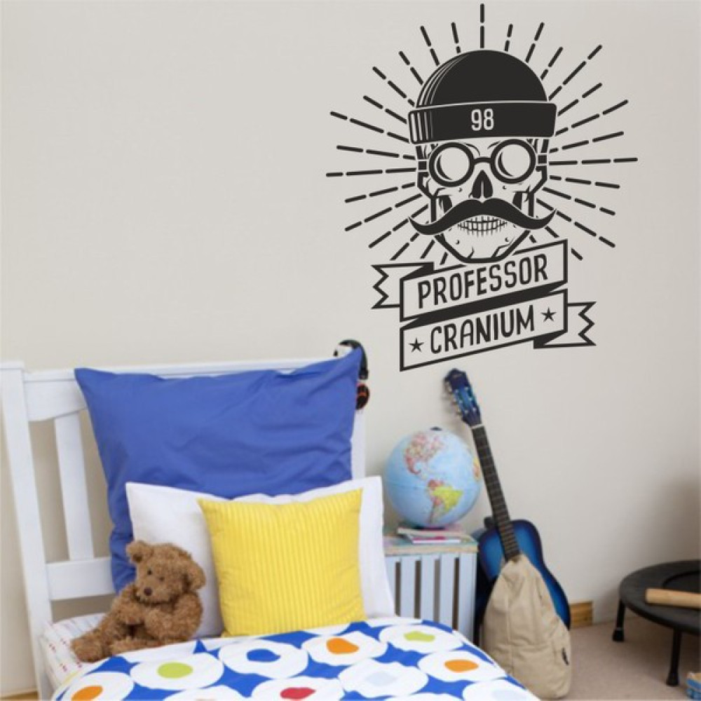 Hepsi Duvar Professor Cranium Duvar Sticker Duvar Stickerı Fiyatı