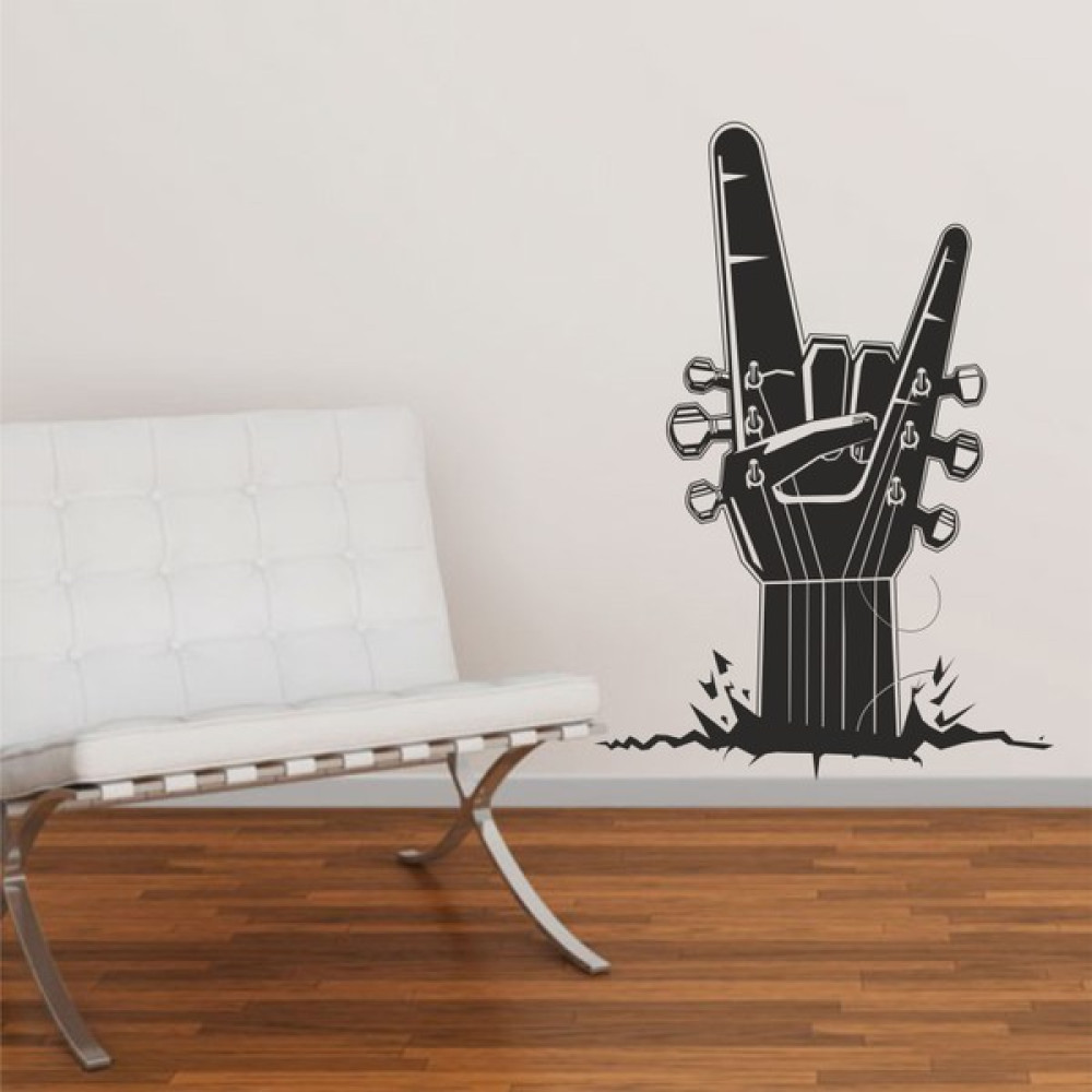 Hepsi Duvar Rock Guitar Duvar Sticker Duvar Stickerı Fiyatı