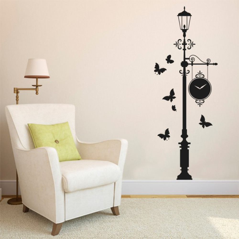 Hepsi Duvar Street Clock Duvar Sticker Duvar Stickerı Fiyatı