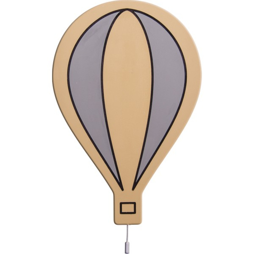 Hepsi Tedarik Sarı-Gri Balon Ahşap Gece Lambası Dekoratif Çocuk Odası Duvar Aydınlatma Oto Boyaları Fiyatı