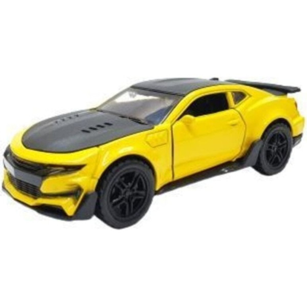Hepsilazım 12 cm Çek Bırak Oyuncak Metal Araba Kapıları Açılır Chevrolet Camaro Zl1 Sarı Oyun & Hobi Fiyatı