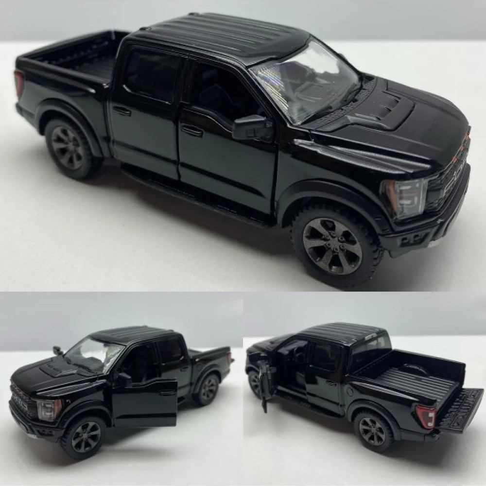 Hepsilazım Diecast Ford F-150 Raptor Çek Bırak 12 cm Metal Model Oyuncak Lisanslı Araba - Siyah Oyun & Hobi Fiyatı