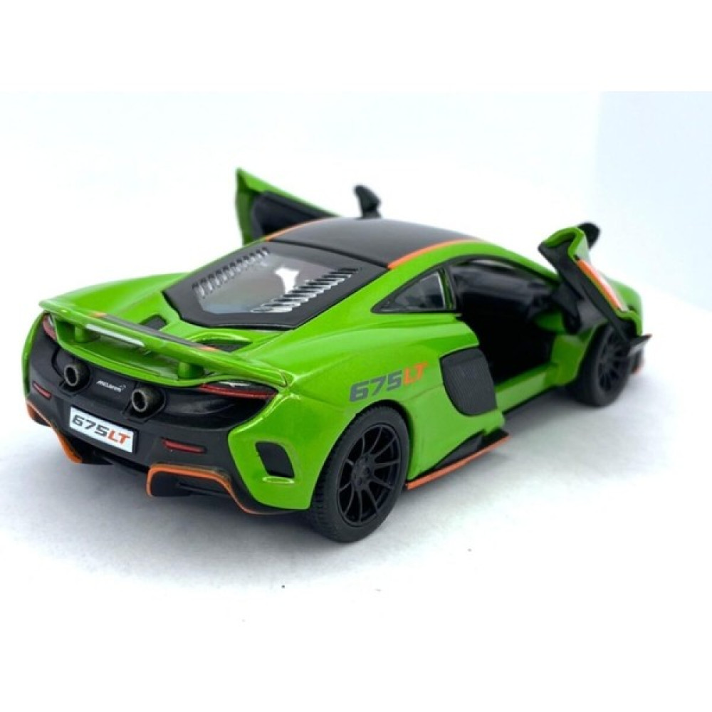 Hepsilazım Mclaren 675LT (Modifiyeli) - Çek Bırak 5inch. Lisanslı Model Araba, Oyuncak Araba 1:36 - Yeşil Oyun & Hobi Fiyatı