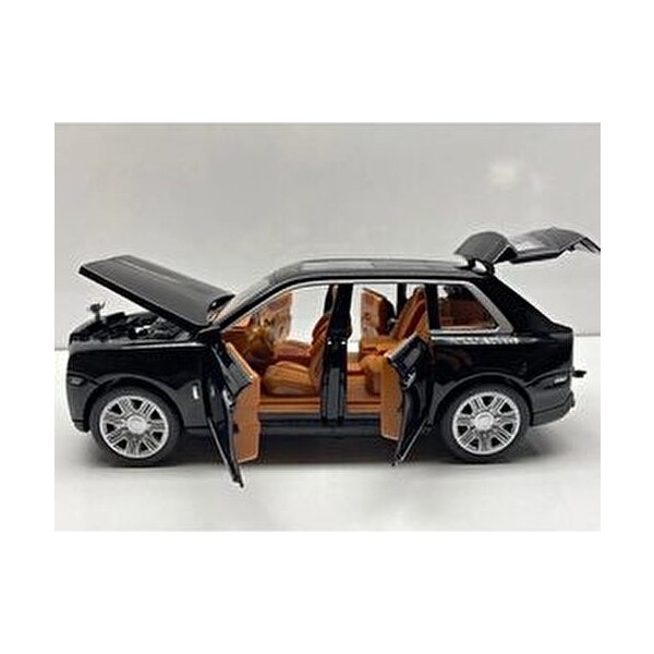 Hepsilazım Rolls Royce Cullinan Metal Model Araba 23 cm Koleksiyonluk Sesli Işıklı - Siyah Diğer Fiyatı