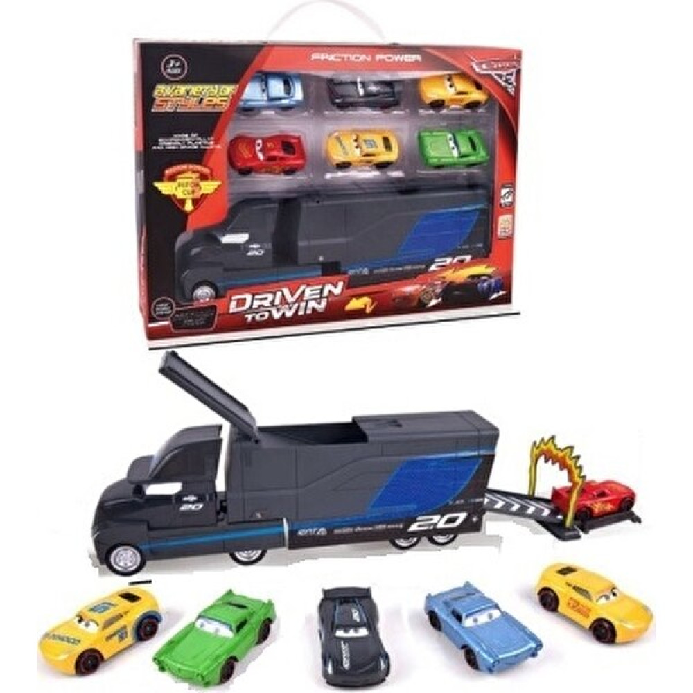 Hepsilazım Şimşek Mcqueen 6 Metal Araçlı Cars Oyuncak Arabalar Mack Tır 7'li Set Oyuncak Araç Fiyatı