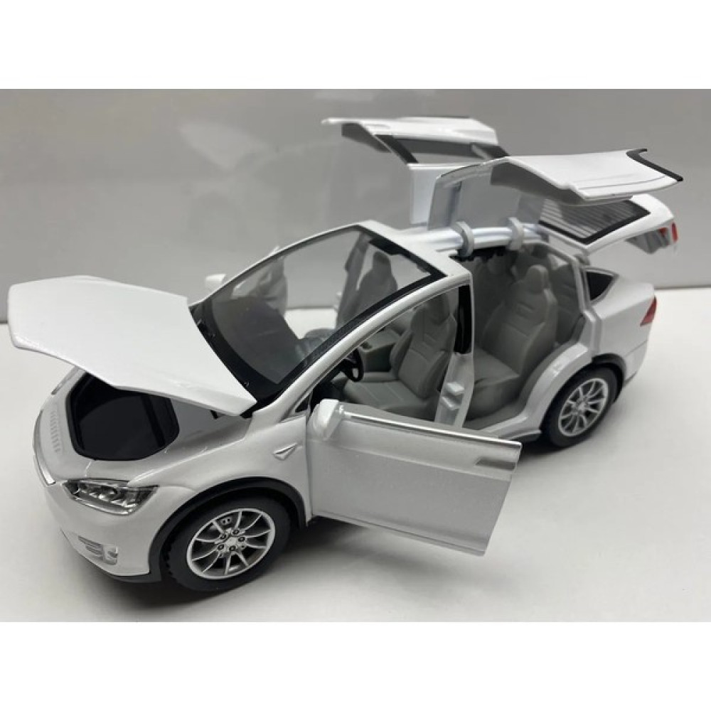 Hepsilazım Tesla Model x Diecast Metal Araba Model Araba 1:22 Sesli Işıklı Kaput Bagaj Kapılar Açılabilen Tesla Oyun & Hobi Fiyatı