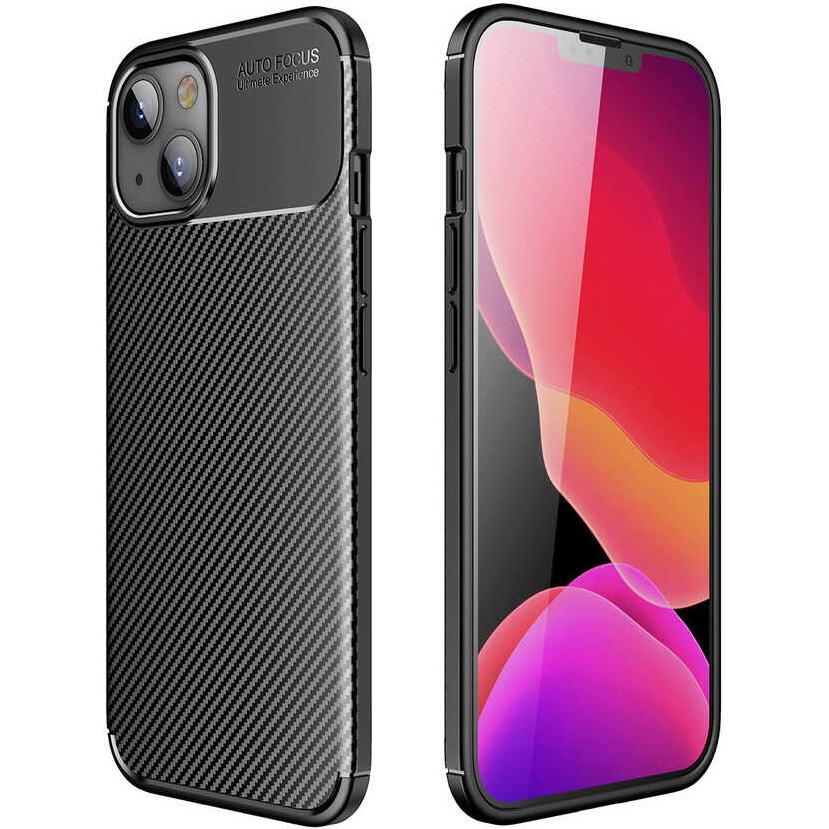 Heptek İletişim Apple iPhone 13 Kılıf Negro Silikon Kapak-Siyah - Siyah Cep Telefonu Kılıfı Fiyatı