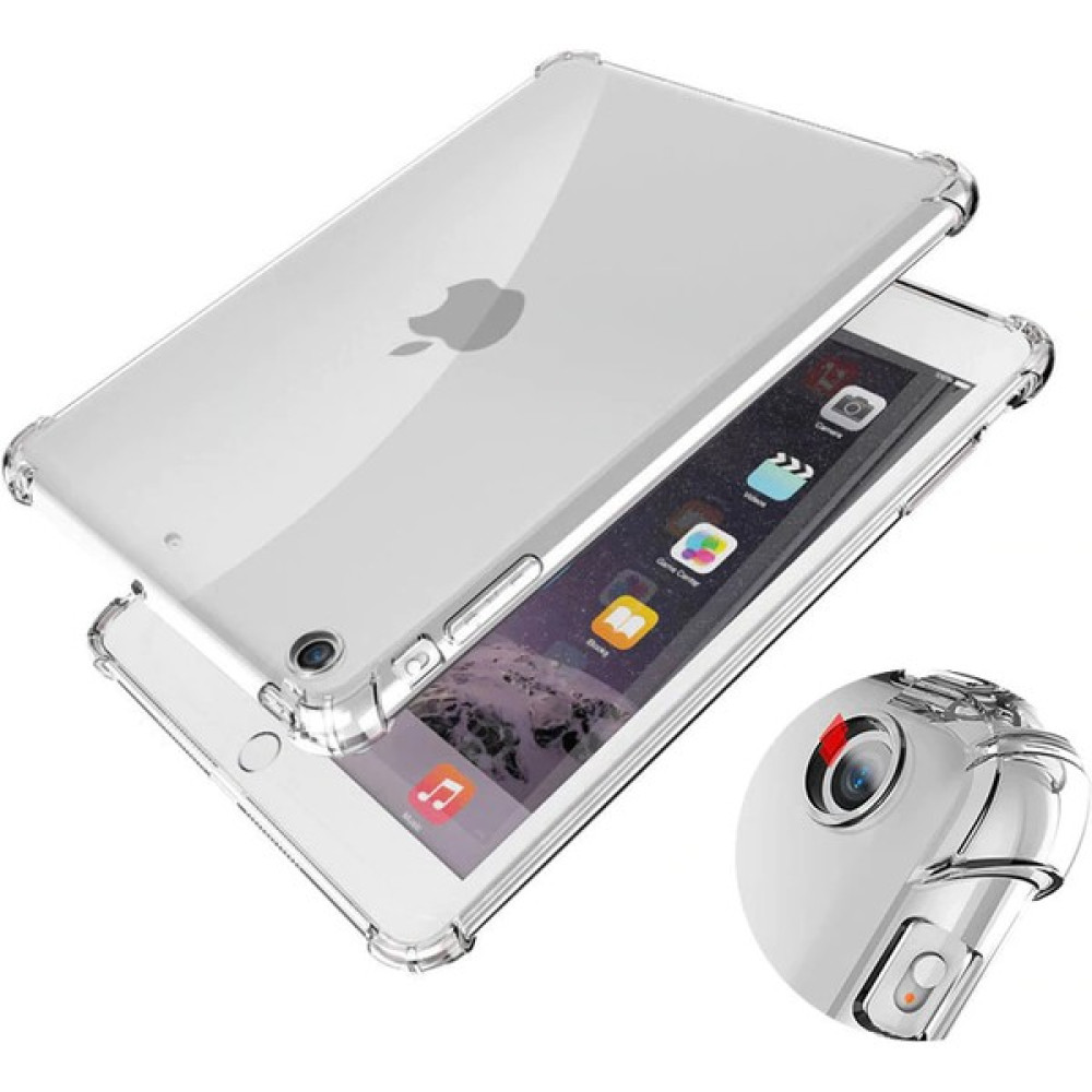 HEPTEKİLETİŞİM Apple Ipad 7. 8. 9. Nesil 10.2" Şeffaf Tablet Kılıf Köşelerden Ultra Dayanıklı 2019 2020 2021 (T-Anti) - Renksiz Tablet Kılıfı Fiyatı