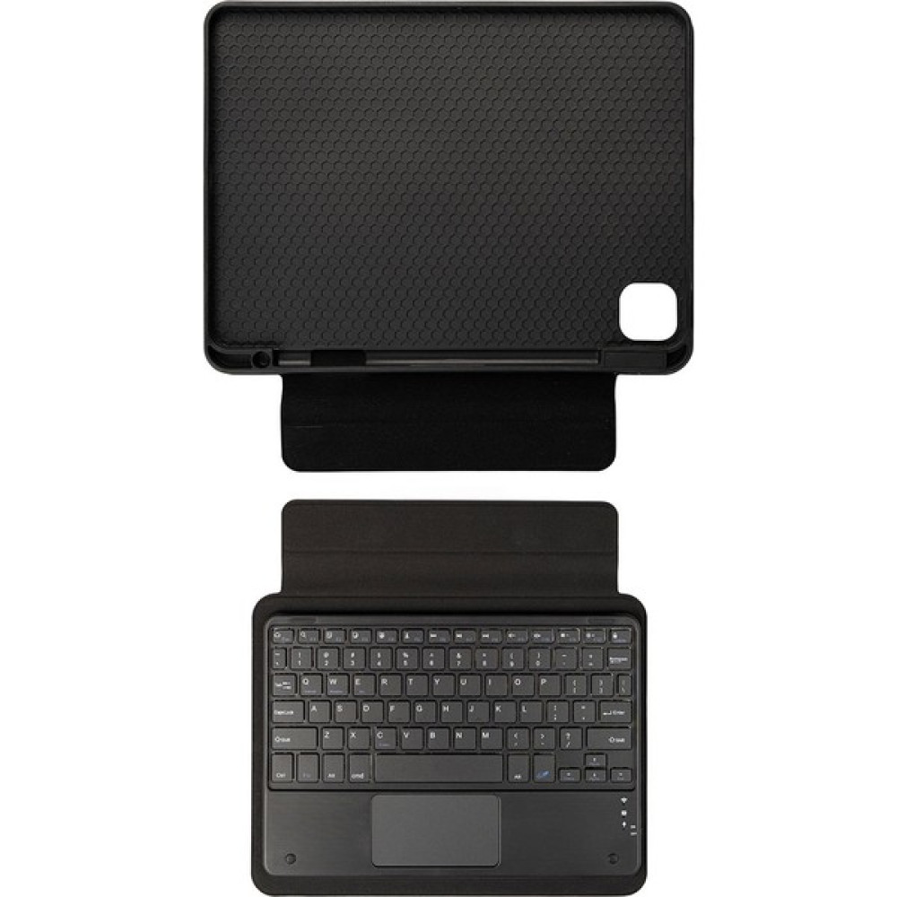 HEPTEKİLETİŞİM Apple Ipad Pro 12.9 5. Nesil 6. Nesil Border Keyboard Bluetooth Bağlantılı Klavyeli Standlı Tablet Kılıfı - Siyah Tablet Kılıfı Fiyatı