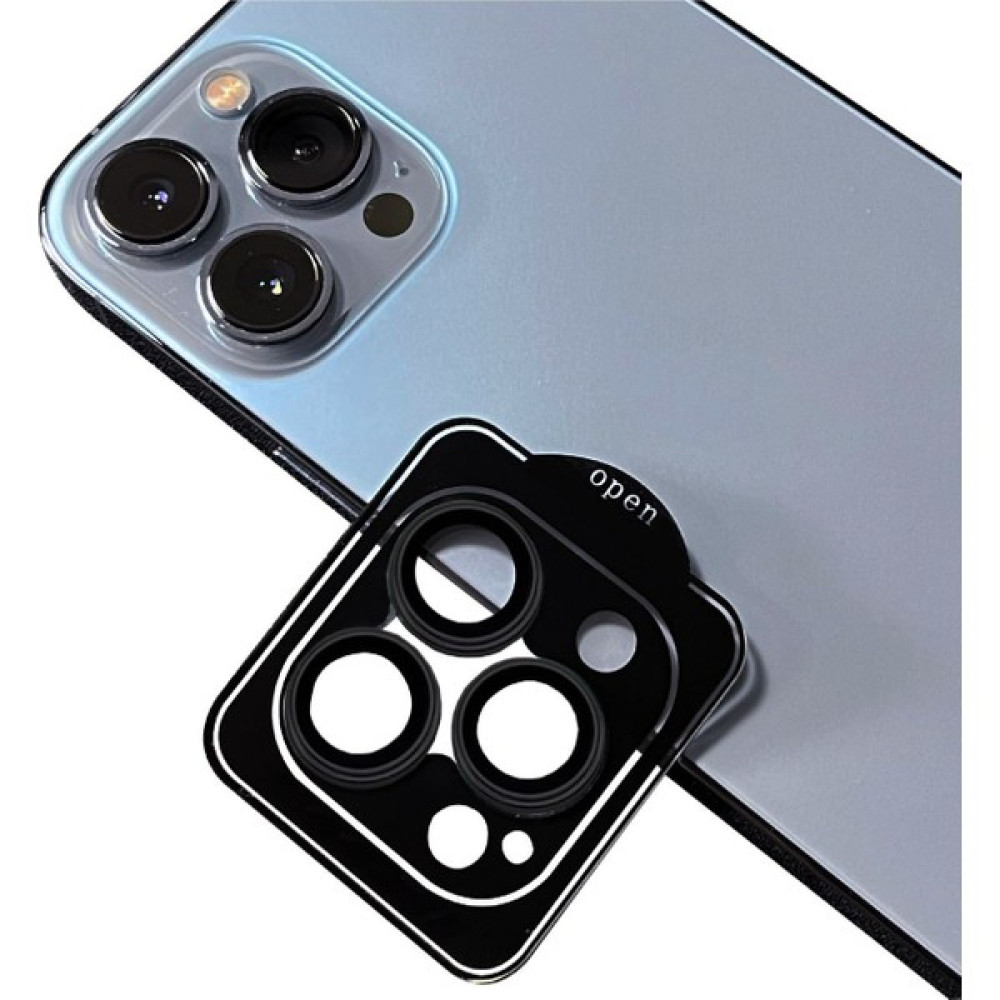 HEPTEKİLETİŞİM Apple iPhone 14 Pro Max Safir Kamera Lens Koruyucu (Kolay Takma Aparatlı) Cl-11 - Siyah Cep Telefonu Ekran Koruyucusu Fiyatı