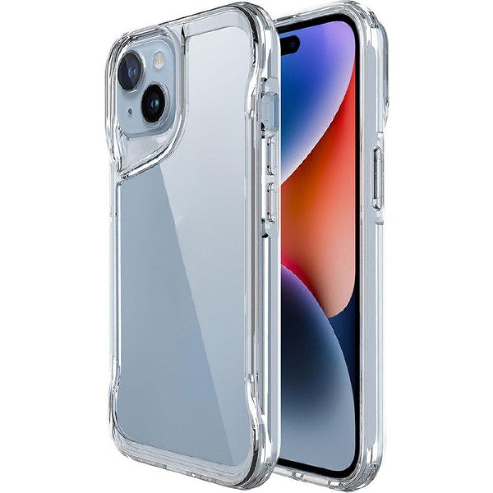 HEPTEKİLETİŞİM Apple iPhone 15 Kılıf Kamera Yükseltili Şeffaf Darbe Emici Ultra Koruma Pürüssüz Sert Kapak (T-Max) - Renksiz Cep Telefonu Kılıfı Fiyatı