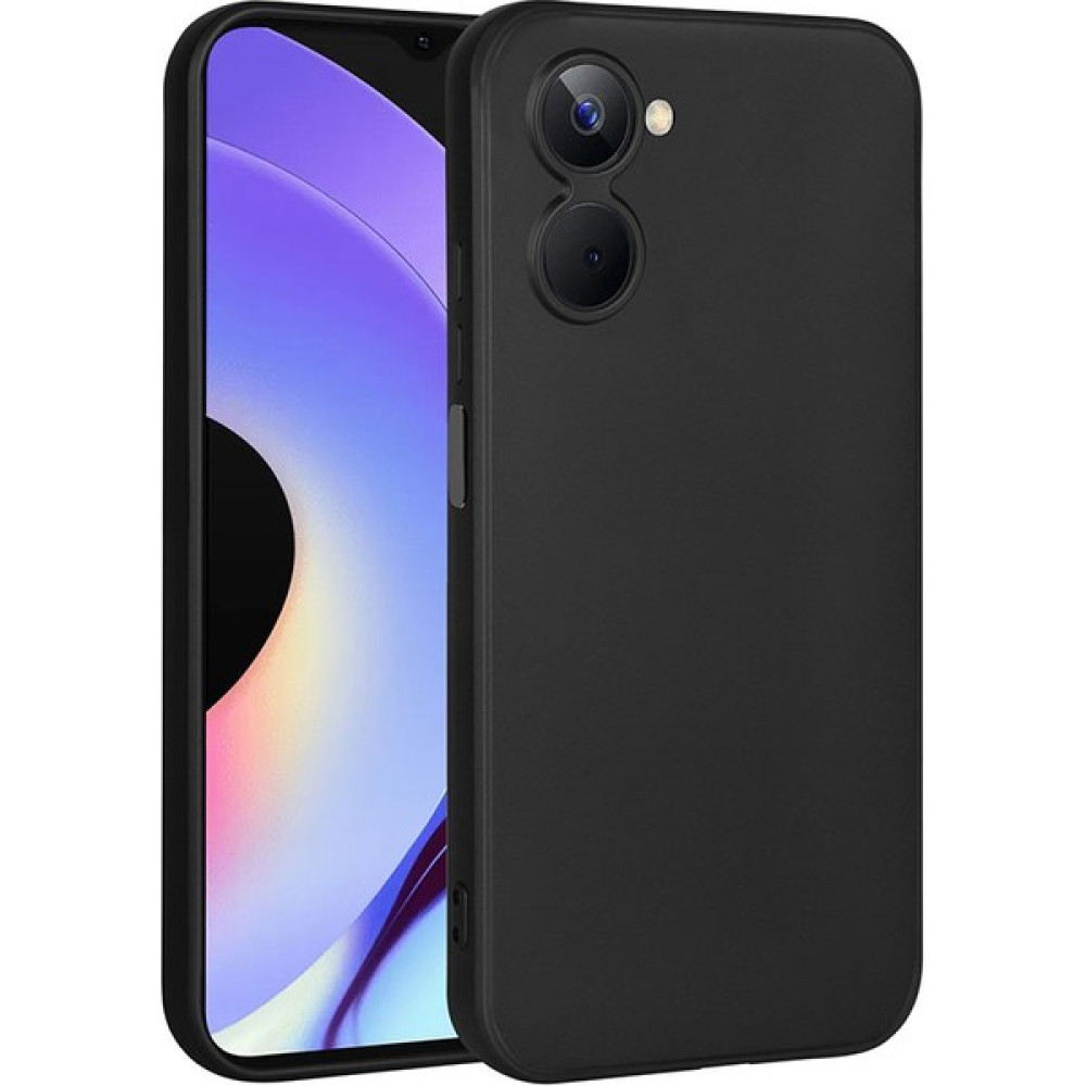 HEPTEKİLETİŞİM Realme 10 4g Kılıf Yumuşak Dokulu Soft Esnek Ince Mat Renkli Lüks Premier Silikon Kapak - Siyah Cep Telefonu Kılıfı Fiyatı