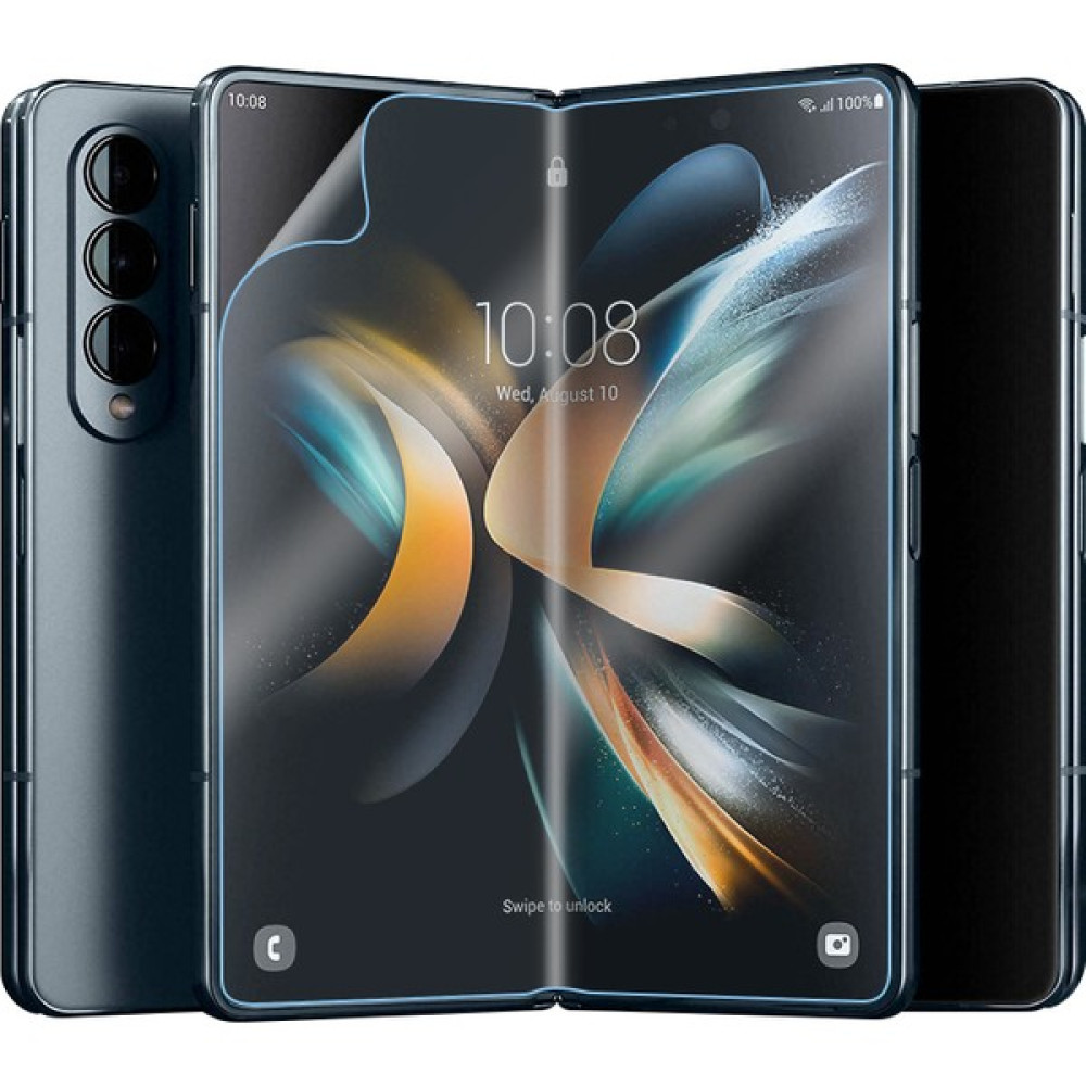 HEPTEKİLETİŞİM Samsung Galaxy Z Fold 5 Ekran Koruyucu Hizalama Aparatlı Ultra Korunaklı (S-Fit Body) - Renksiz Cep Telefonu Ekran Koruyucusu Fiyatı