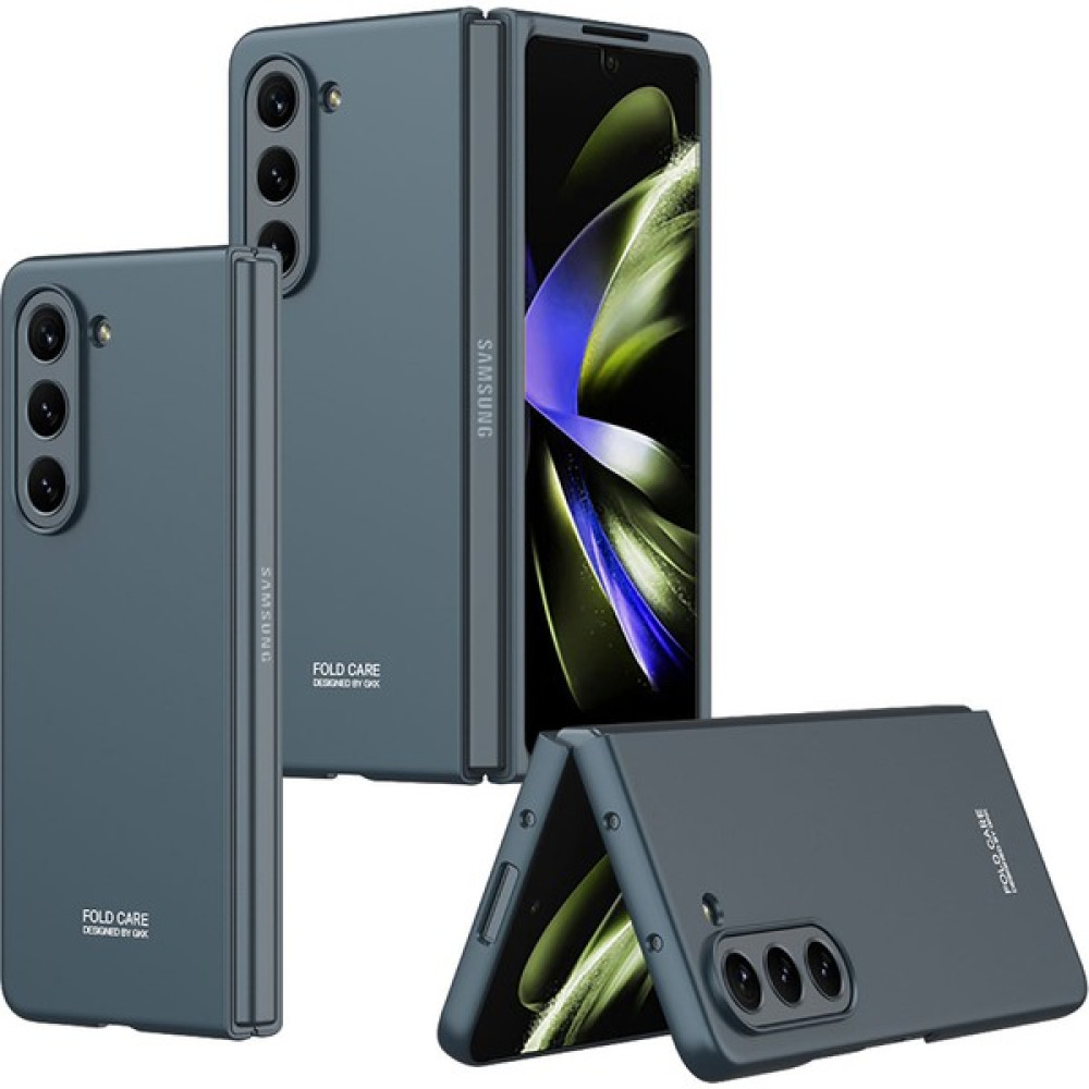 HEPTEKİLETİŞİM Samsung Galaxy Z Fold 5 Kılıf Mat Görünümlü Ultra Ince Sert Kıpta Kapak - Koyu Yeşil Cep Telefonu Kılıfı Fiyatı