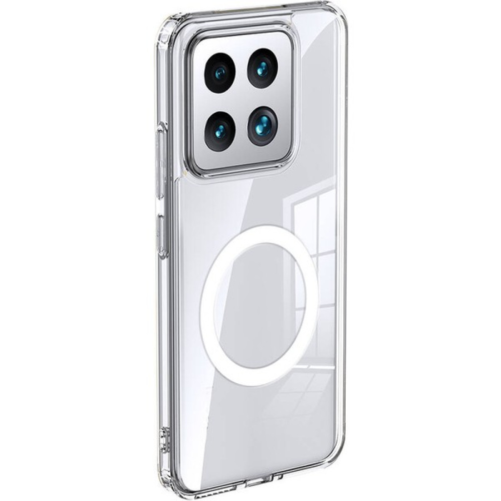 HEPTEKİLETİŞİM Xiaomi Mi 14 Kılıf Kamera Çıkıntılı Magsafe Arkası Mat Renkli Hassas Buton Kapak (Flet-M) - Renksiz Cep Telefonu Kılıfı Fiyatı