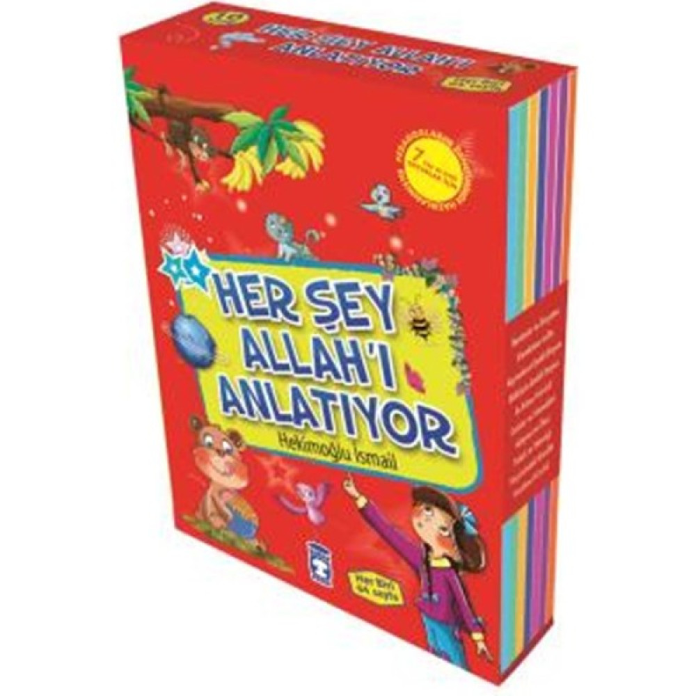 Her Şey Allahı Anlatıyor Set - (10 Kitap) Okul Öncesi Eğitici & Öğretici Kitaplar Fiyatı
