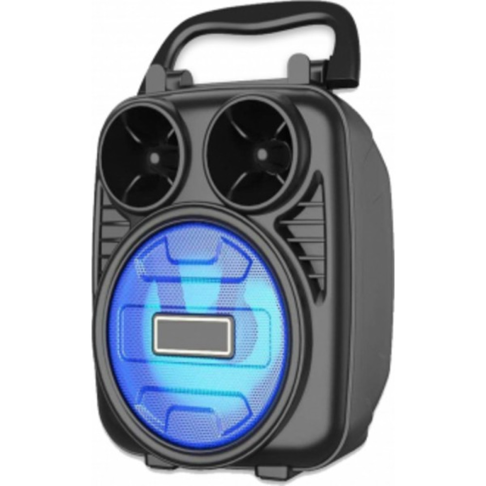 Hera Tekno Heratekno Işıklı Bluetooth Hoparlör Kablosuz Ses Bombası Yüksek Ses Speaker Radyolu - Mavi Bluetooth Hoparlör Fiyatı