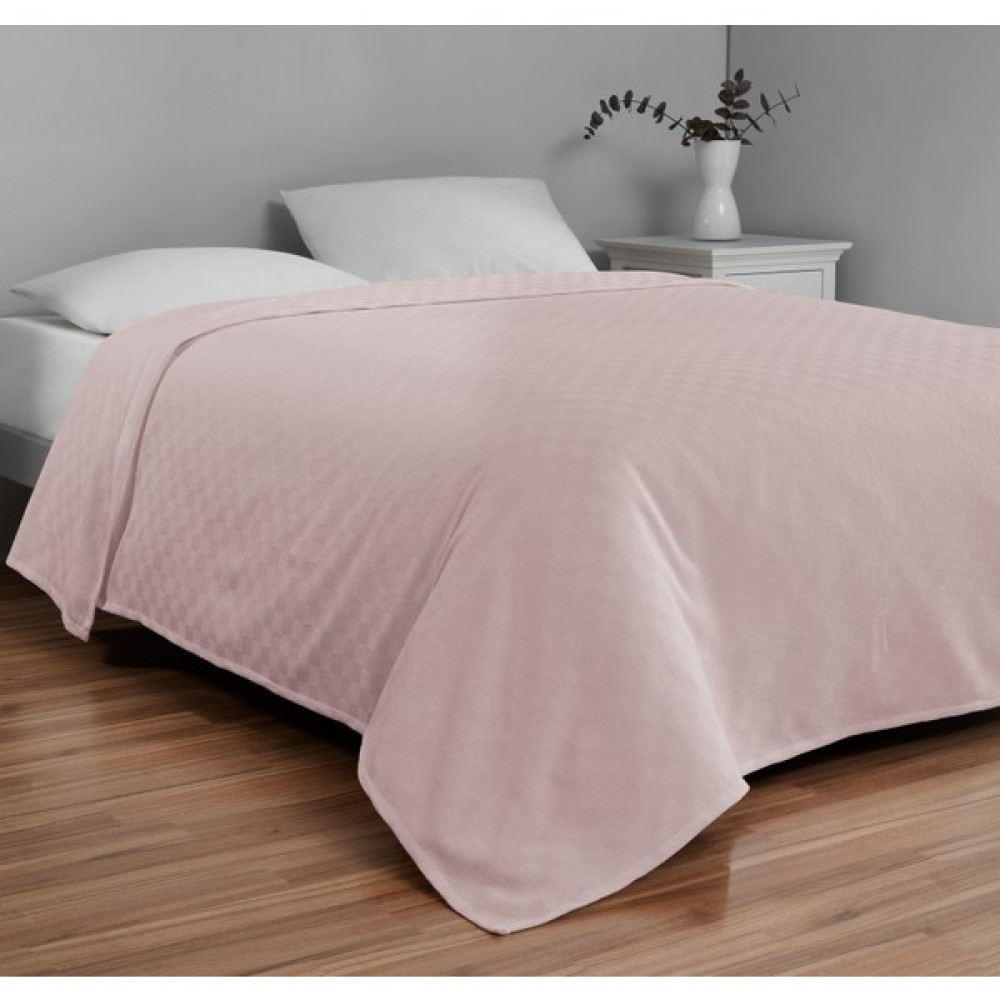 Herakleıa Home Plain Tek Kişilik Pike - Reno Desen - 160X230 - Açık Pembe Pike & Pike Takımı Fiyatı