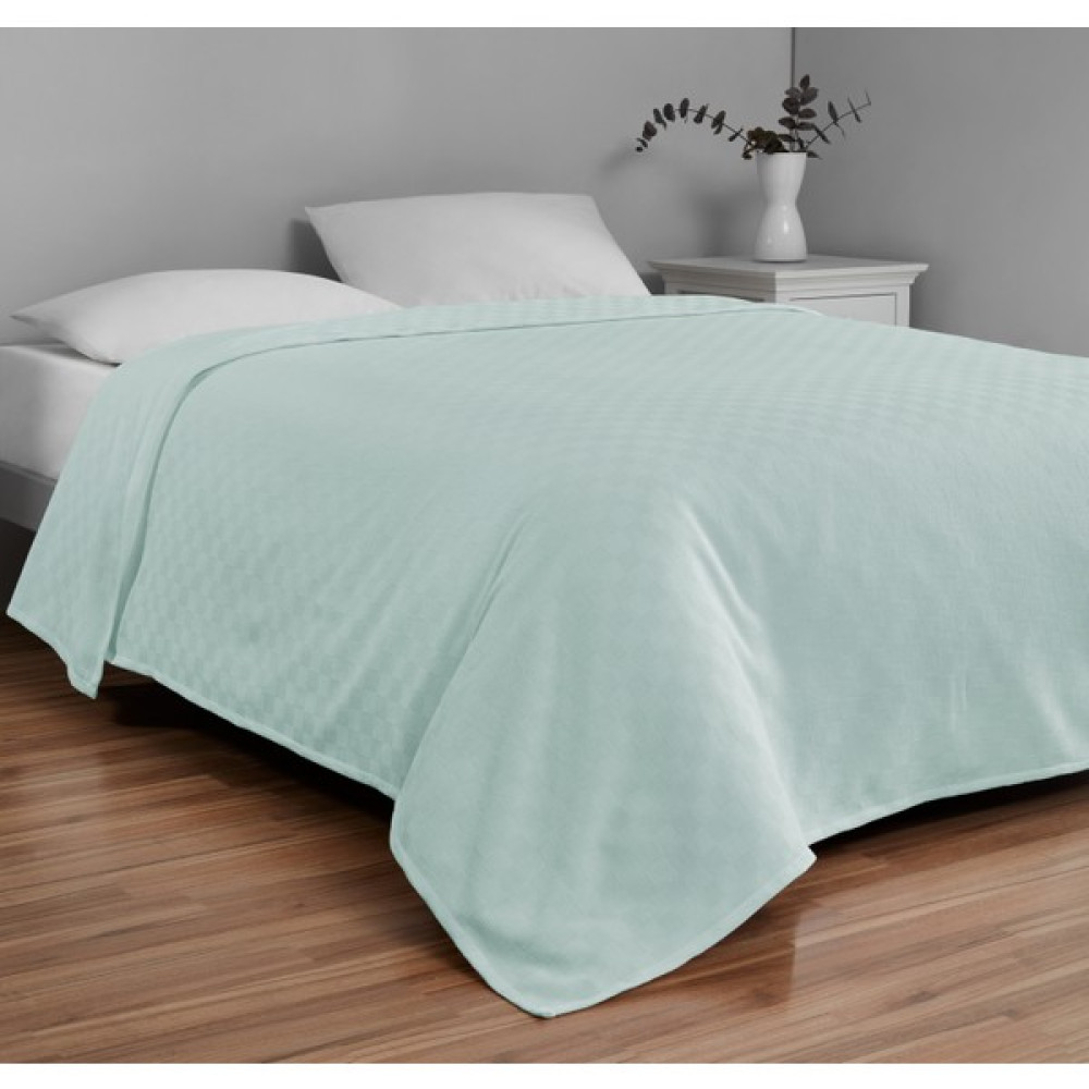 Herakleıa Home Plain Tek Kişilik Pike - Reno Desen - 160X230 - Mint Pike & Pike Takımı Fiyatı