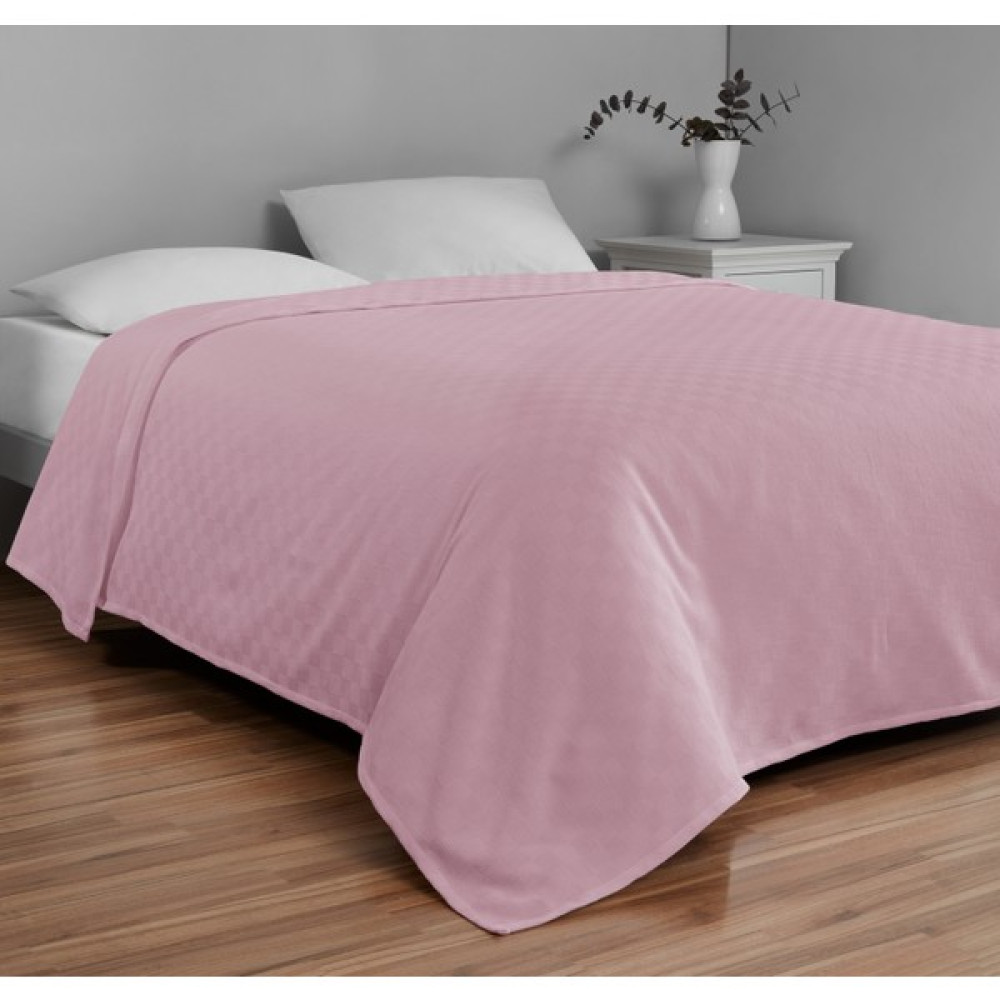 Herakleıa Home Plain Tek Kişilik Pike - Reno Desen - 160X230 - Pembe Pike & Pike Takımı Fiyatı