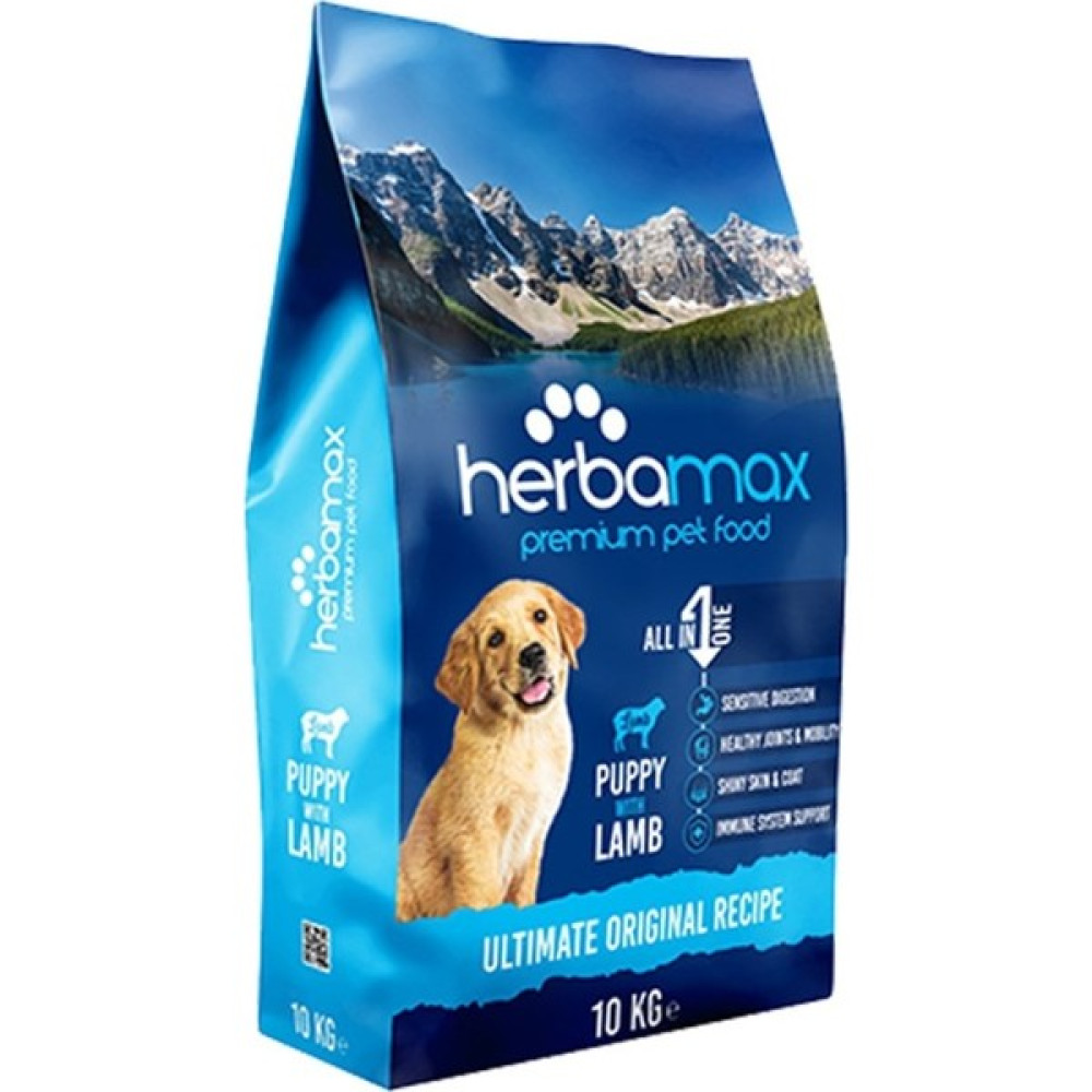 Herba Max Herbamax Premium Yavru Köpek Maması Kuzu Etli 10 kg Evcil Hayvan Ürünleri Fiyatı
