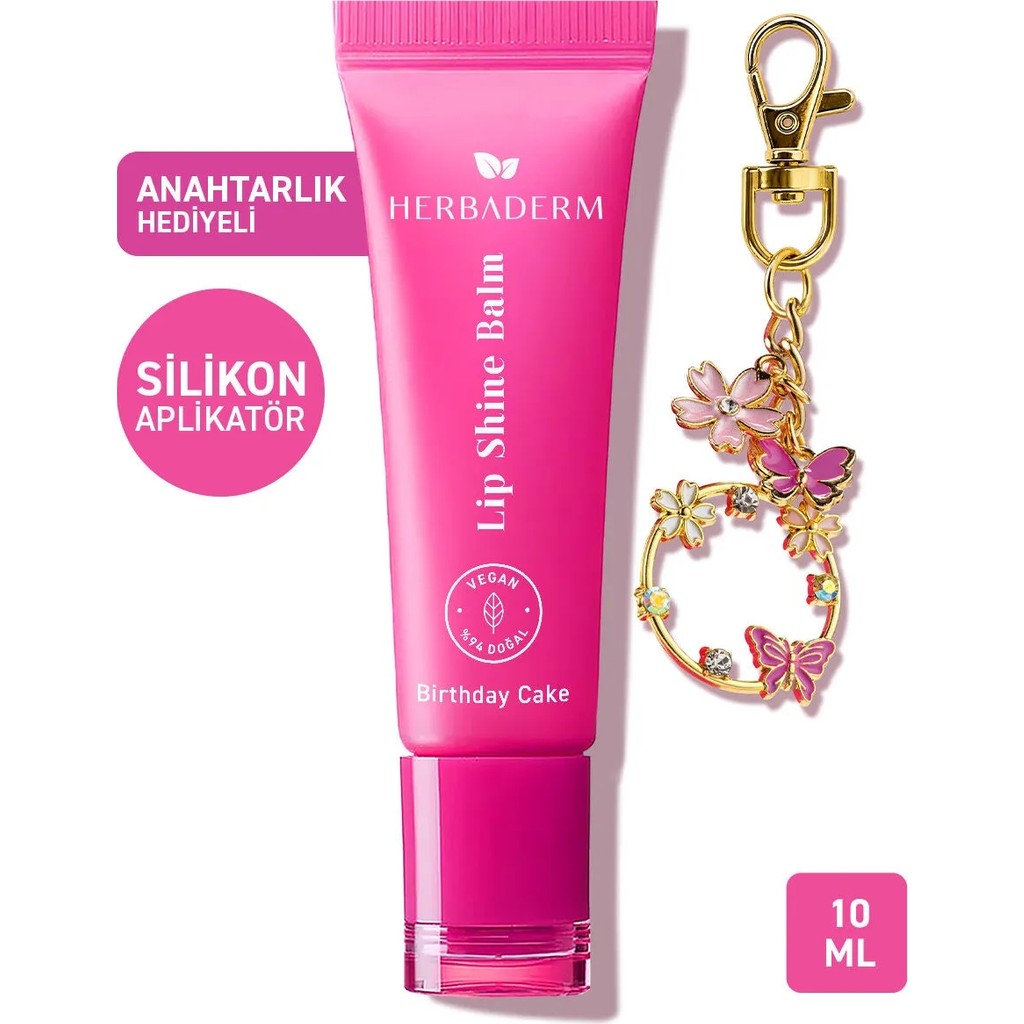 Herbaderm Birthday Cake Parlatıcı, Dolgunlaştırıcı, Onarıcı Vegan Dudak Balmı, Anahtarlık Hediyeli Meyveli Pasta Aromalı 10 ml Bulaşık Yıkama Fiyatı
