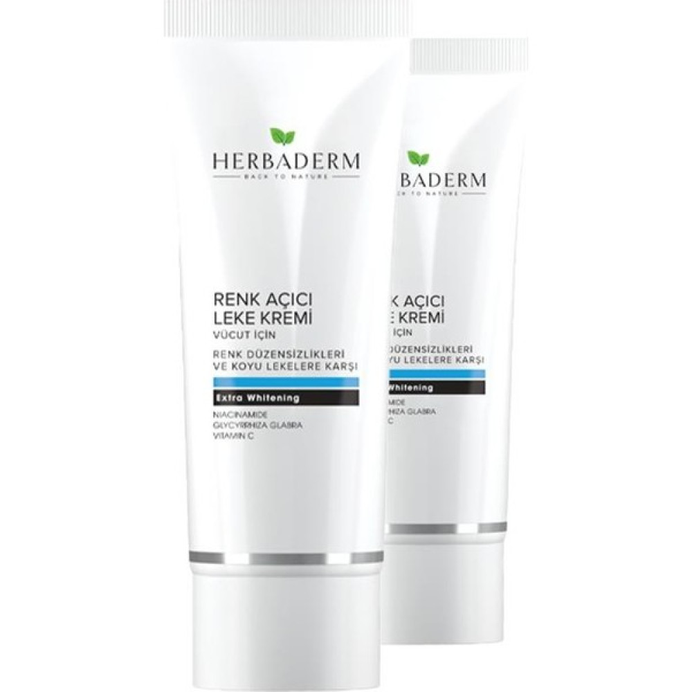 Herbaderm Renk Açıcı Leke Kremi Vücut Için 60 ml x 2 Nemlendiriciler Fiyatı