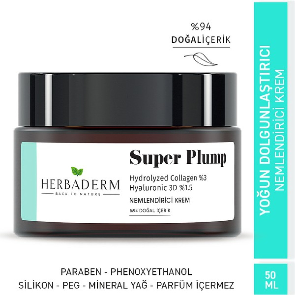 Herbaderm Super Plump Dolgunlaştırıcı, Nemlendirici Krem 50 Ml Anti-Aging / Yaşlanma Karşıtı Fiyatı