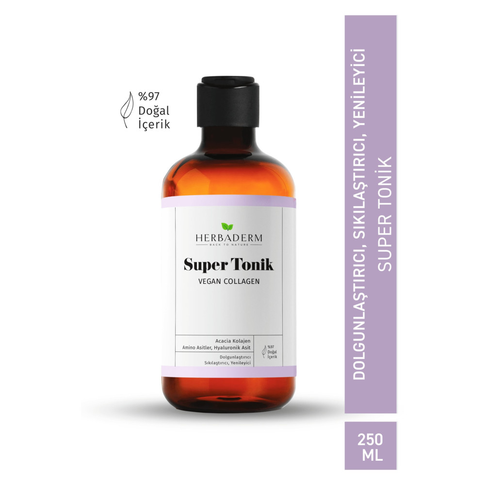 Herbaderm Vegan Collagen Dolgunlaştırıcı Super Tonik Cilt ve Yüz Bakımı Fiyatı