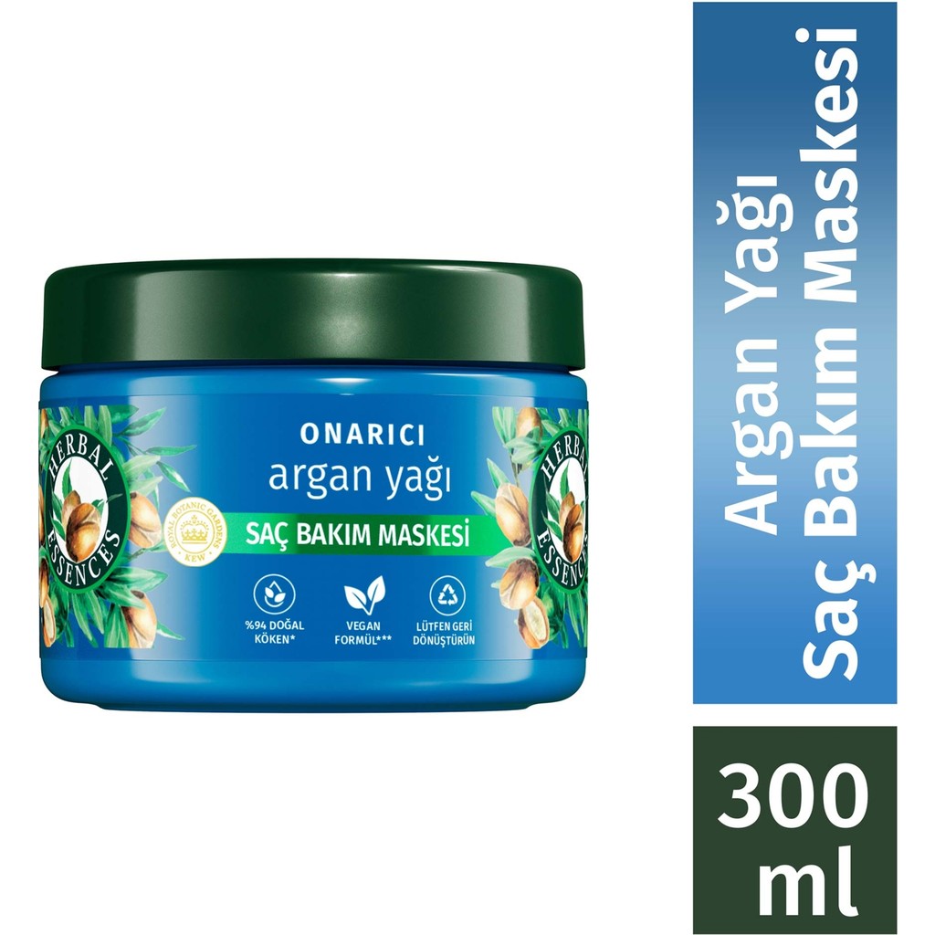 Herbal Essences Onarıcı Argan Yağı Saç Bakım Maskesi 300 ml Saç Bakım Maskeleri & Serumlar & Spreyler Fiyatı