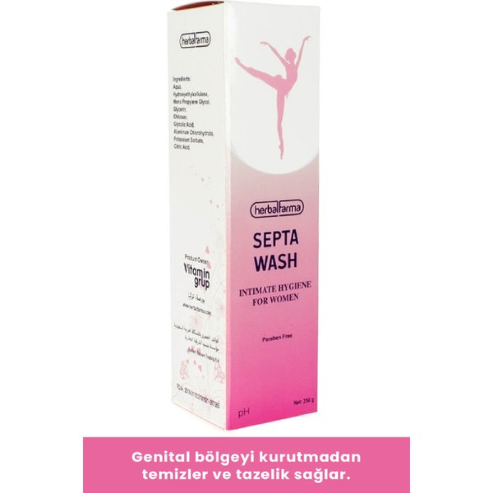 Herbal Farma Genital Temizleme Jeli Septa Wash 250 gr Oto Boyaları Fiyatı