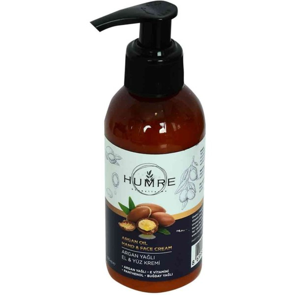Herbal Farma Humre Argan Yağlı E Vitaminli El ve Yüz Kremi 150 ml - Renksiz Nemlendiriciler Fiyatı