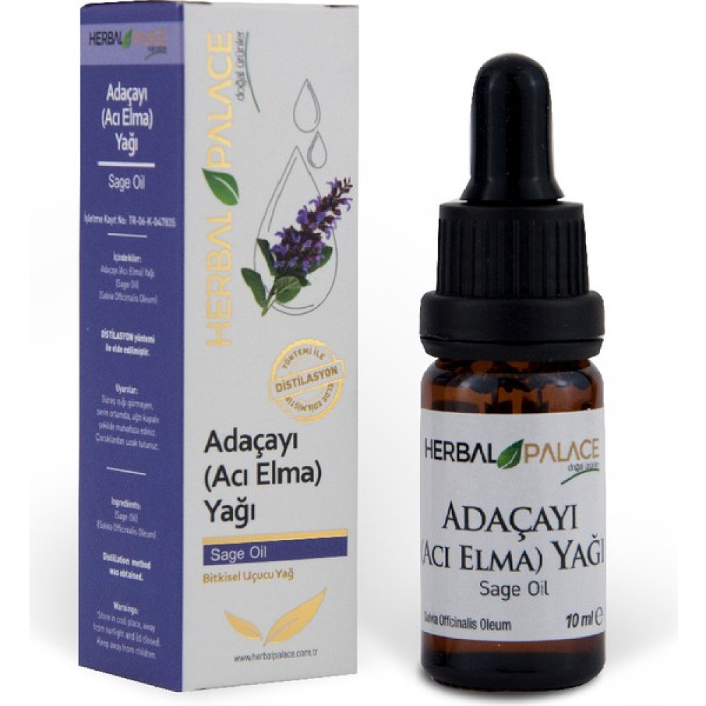 Herbal Palace Adaçayı Acı Elma Yağı 10 ml Oto Boyaları Fiyatı