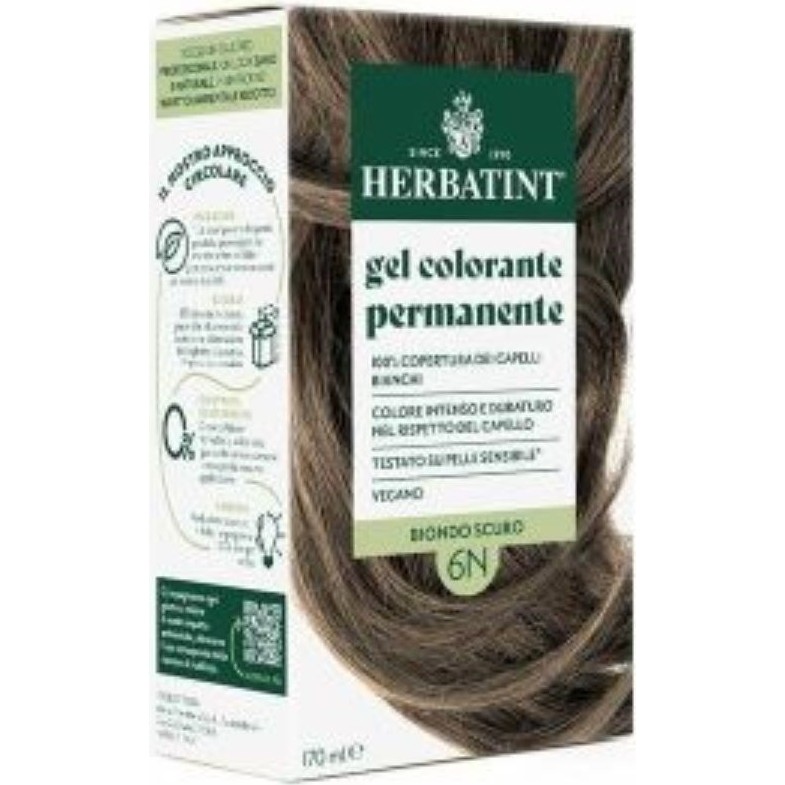 Herbatint Permanent Hair Coloring Gel 6n - Dark Blonde 170 ml Saç Boyası Fiyatı