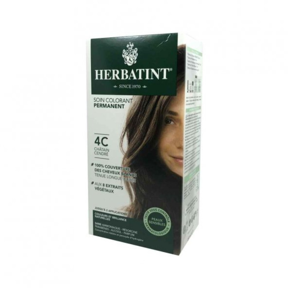 Herbatint Sac Boyasi 4C Chatain Cendre - Ash Chestnut Saç Bakım Maskeleri & Serumlar & Spreyler Fiyatı