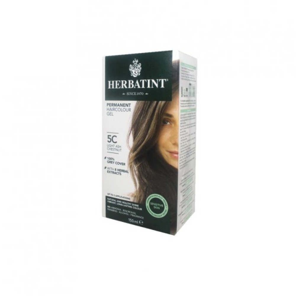 Herbatint Sac Boyasi 5C Light Ash Chestnut Saç Bakım Maskeleri & Serumlar & Spreyler Fiyatı