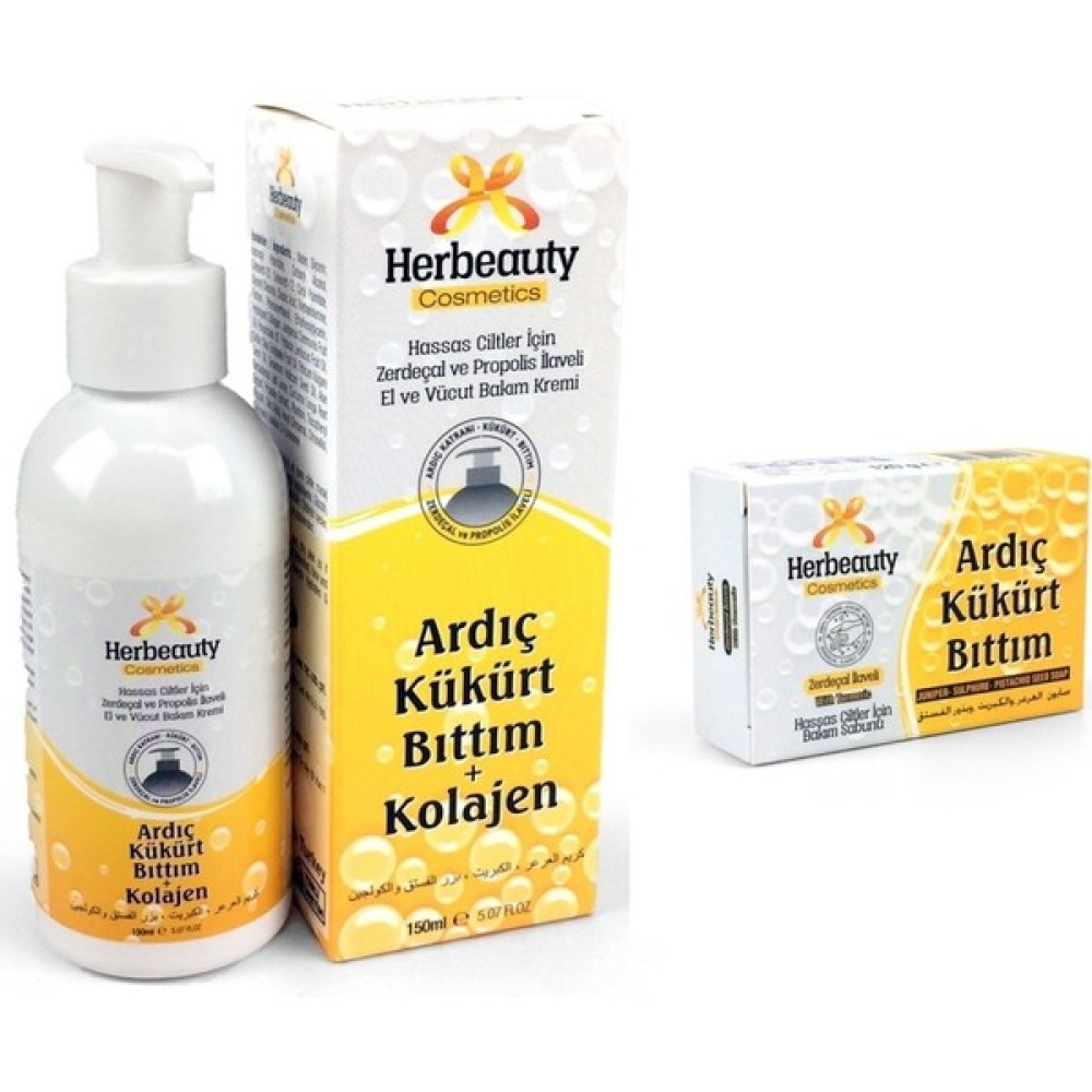 Herbeauty Ardıç-Kükürt-Bıttım+Kolojen Krem+Sabun Seti Oto Boyaları Fiyatı