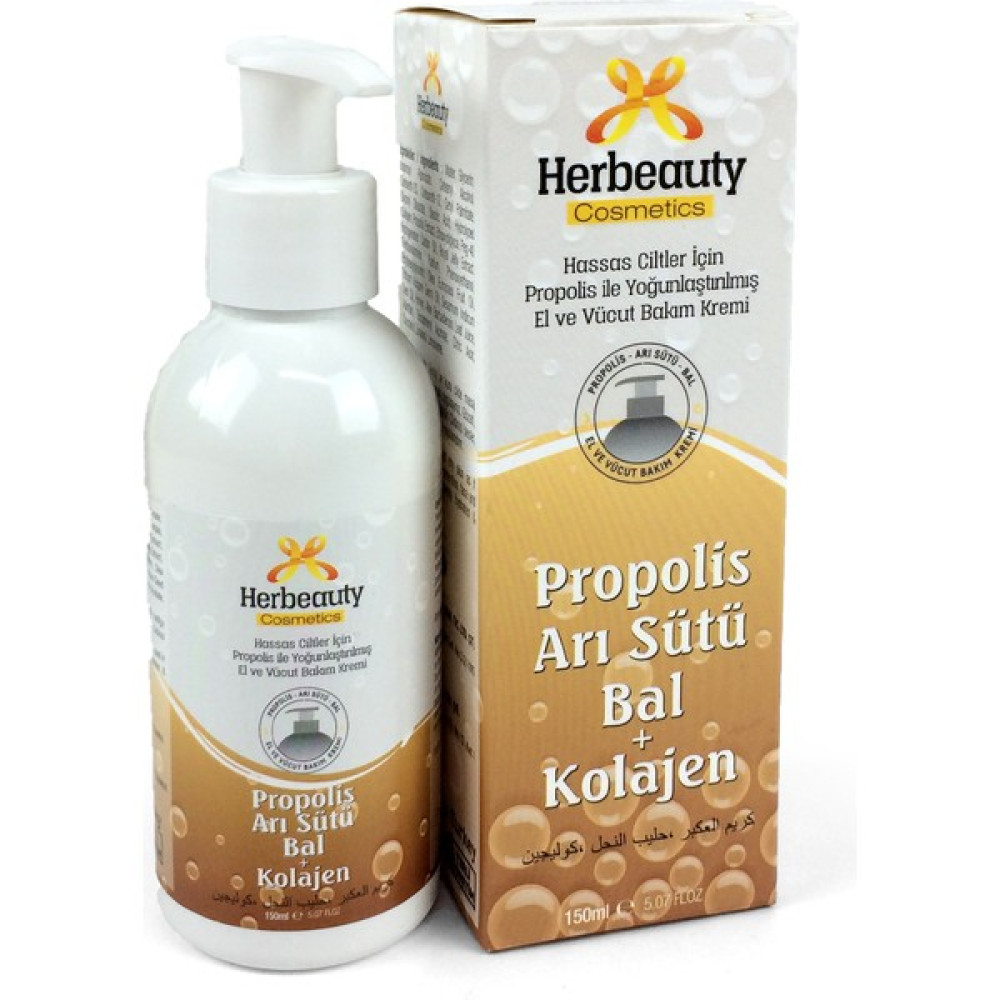 Herbeauty Propolis Arı sütü Bal + 150 ml Anti-Aging / Yaşlanma Karşıtı Fiyatı