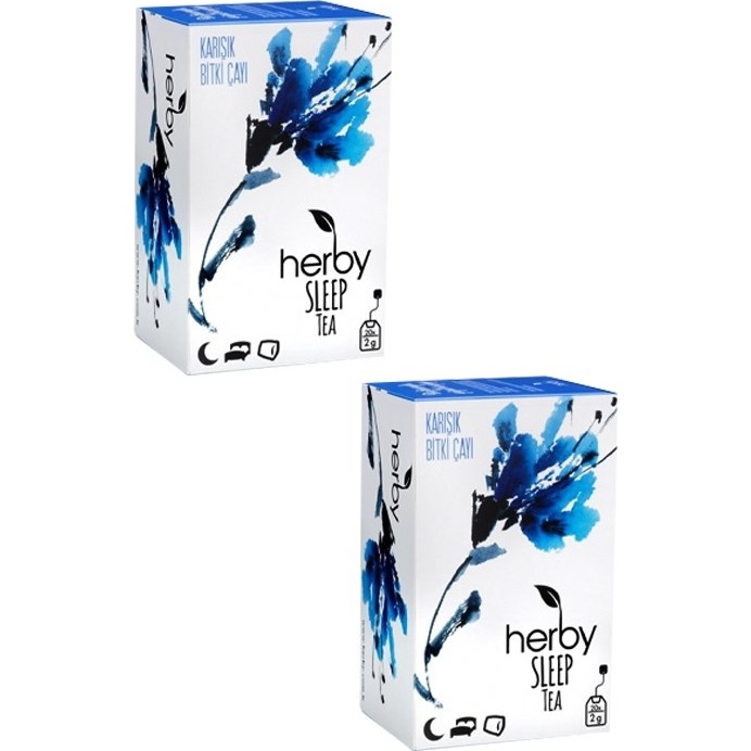 Herby Sleep Tea 2 x 20'li Paket - 1 Paket Diğer Fiyatı