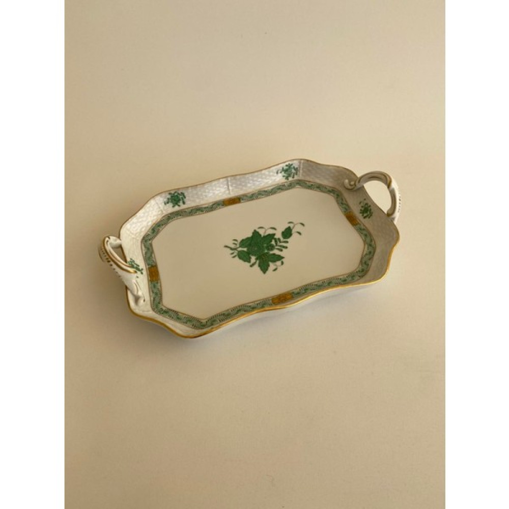 Herend 422 El Boyama Porselen Tepsi 27x17 Cm Servis Tepsisi Fiyatı