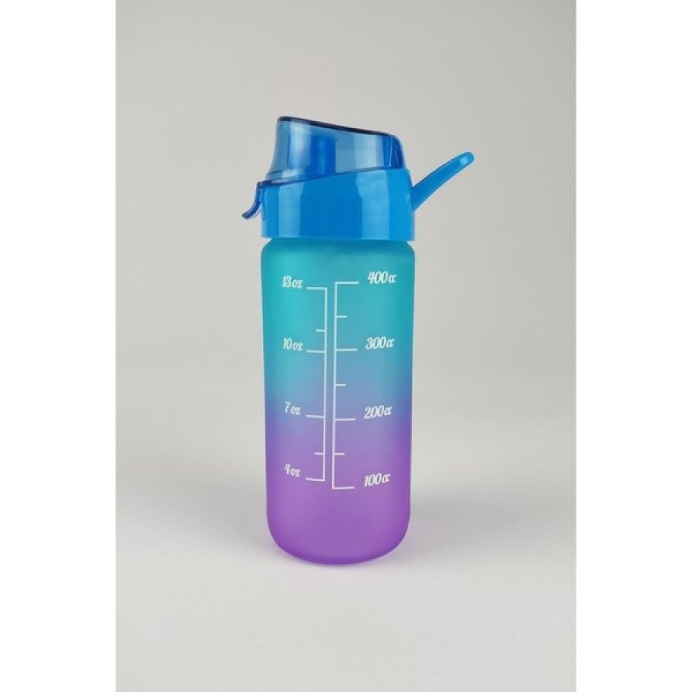 Herevin 500 ml Çift Renk Ölçü Baskılı Motivasyon Cam Su Şişesi Mavi – 11808-160 Matara Fiyatı