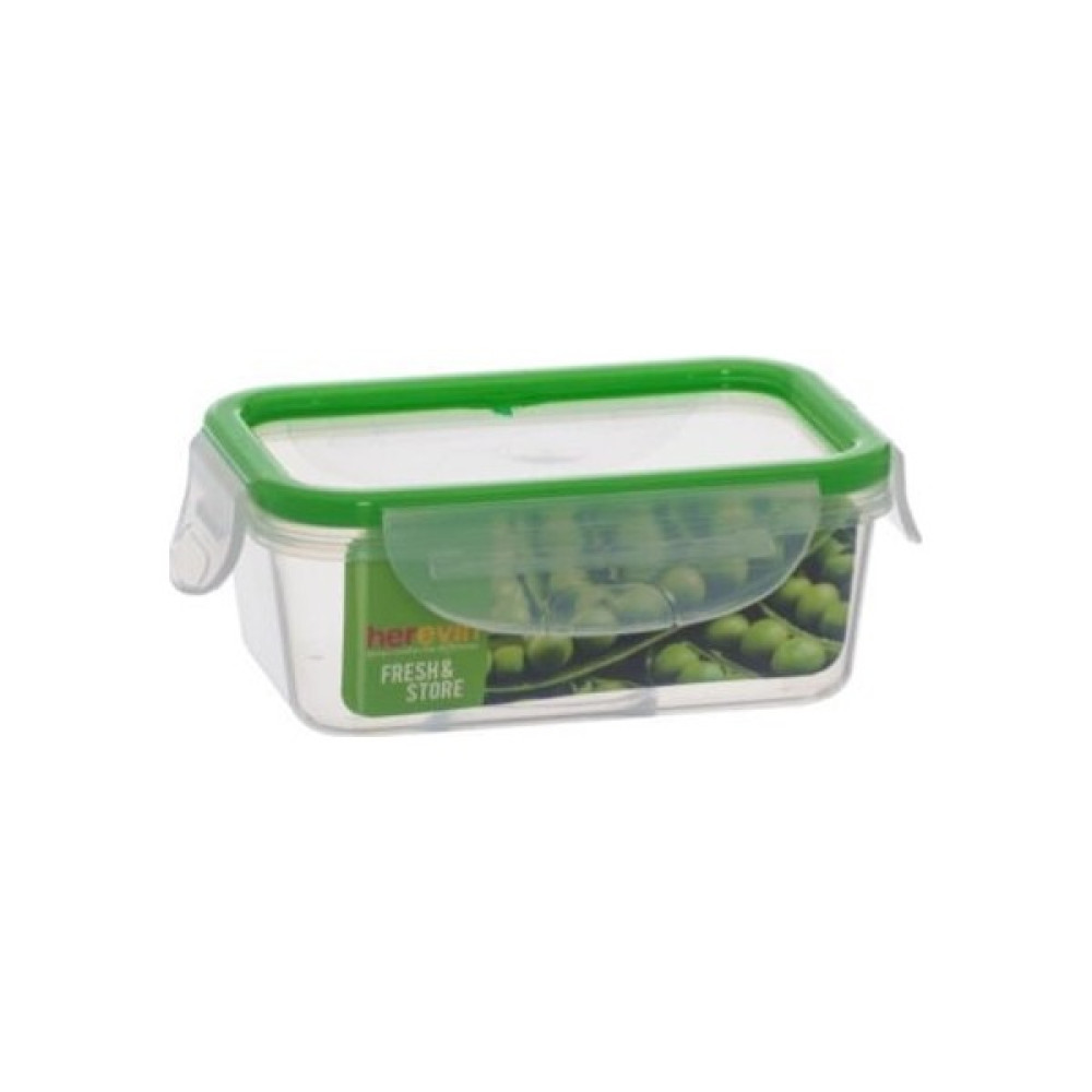Herevin Kilitli Saklama Kabı Yeşil 0,5 lt 15 x 10 cm Saklama Kapları Fiyatı