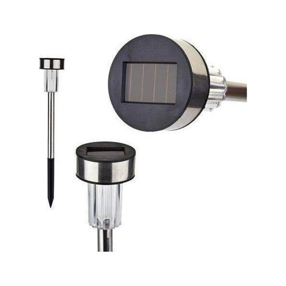herkesetoptantic 10’lu Solar Güneş Enerjili Lamba Bahçe Aydınlatması (Gümüş) - Gümüş Dış Mekan & Bahçe Oyuncakları Fiyatı