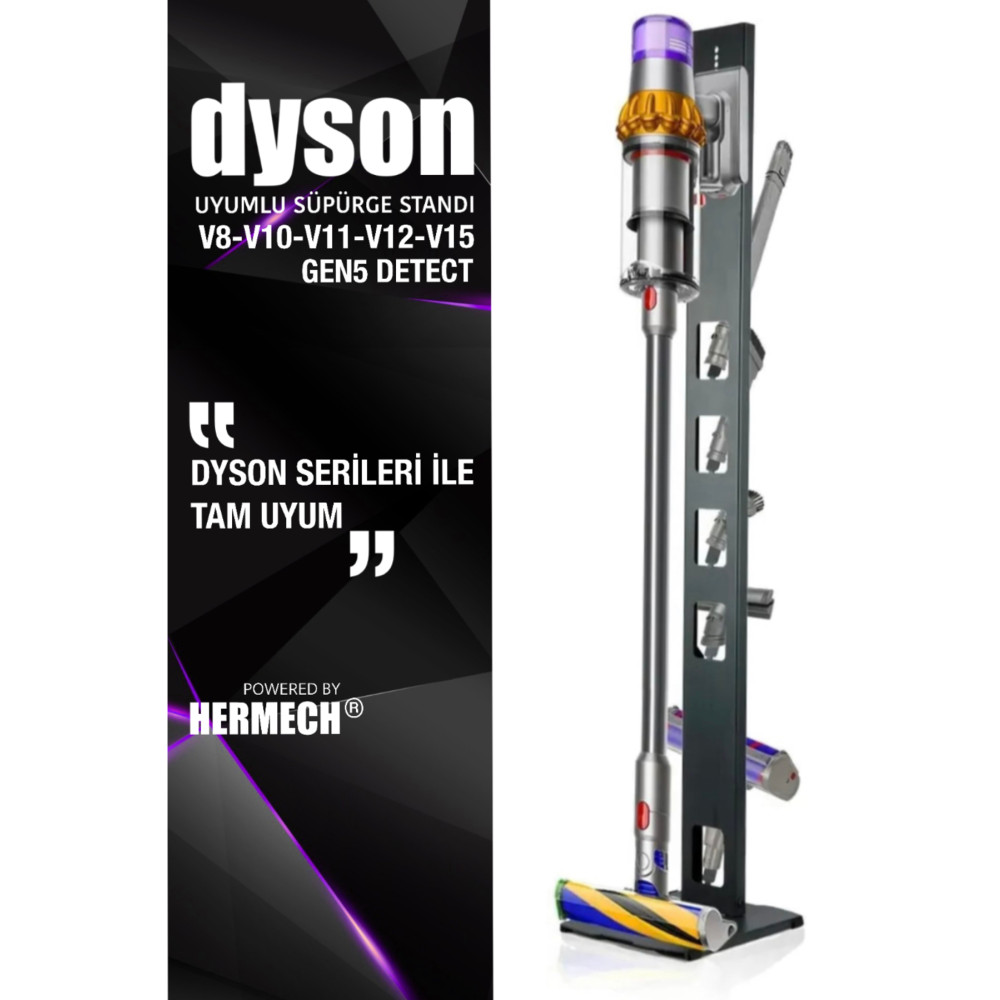 hermech Dyson Gen5detect & V Serileri Uyumlu Süpürge Standı Elektrikli Süpürge Aksesuarları Fiyatı
