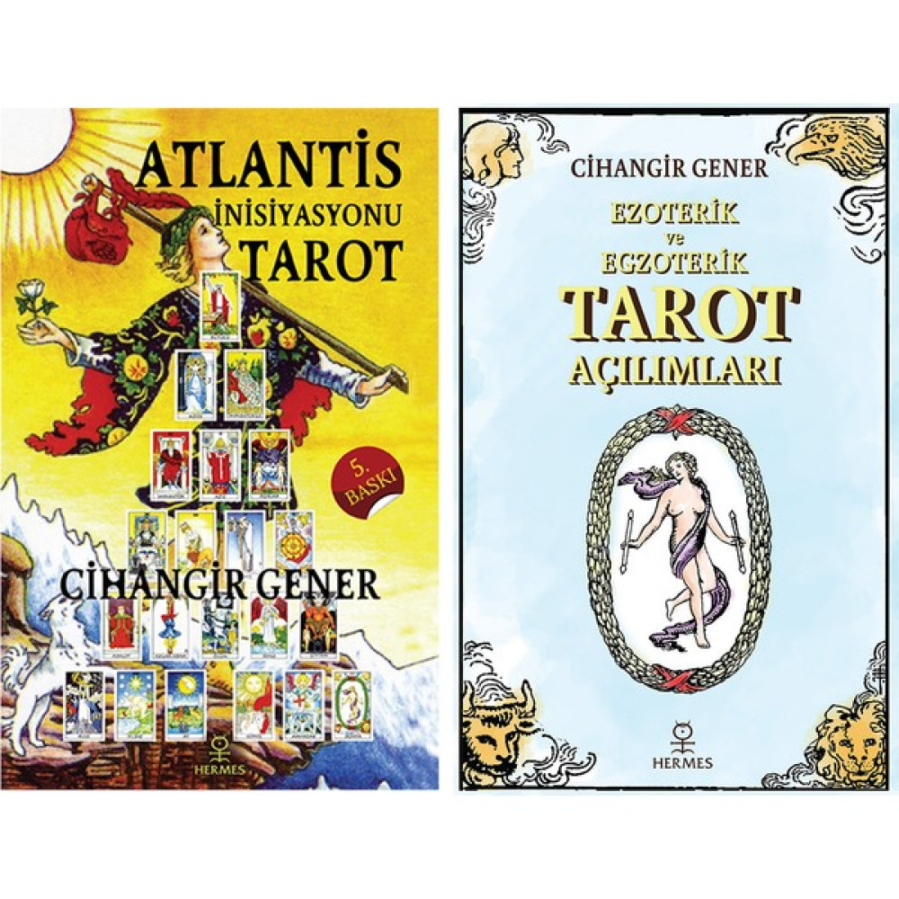 Hermes Yayınları Atlantis Inisiyasyonu Tarot / Ezoterik ve Egzoterik Tarot Açılımları – Cihangir Gener (2 Kitap Set) Astroloji - Fal - Rüya Tabirleri Fiyatı