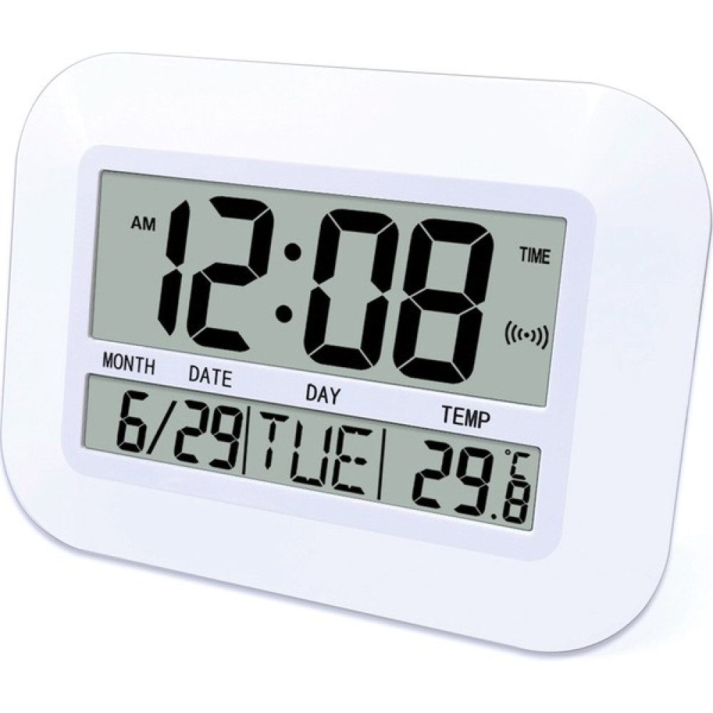 Hermoso Dijital Duvar Saati Kumandalı Basit Büyük LCD Çalar Saat (Yurt Dışından) Dekoratif Saat Fiyatı