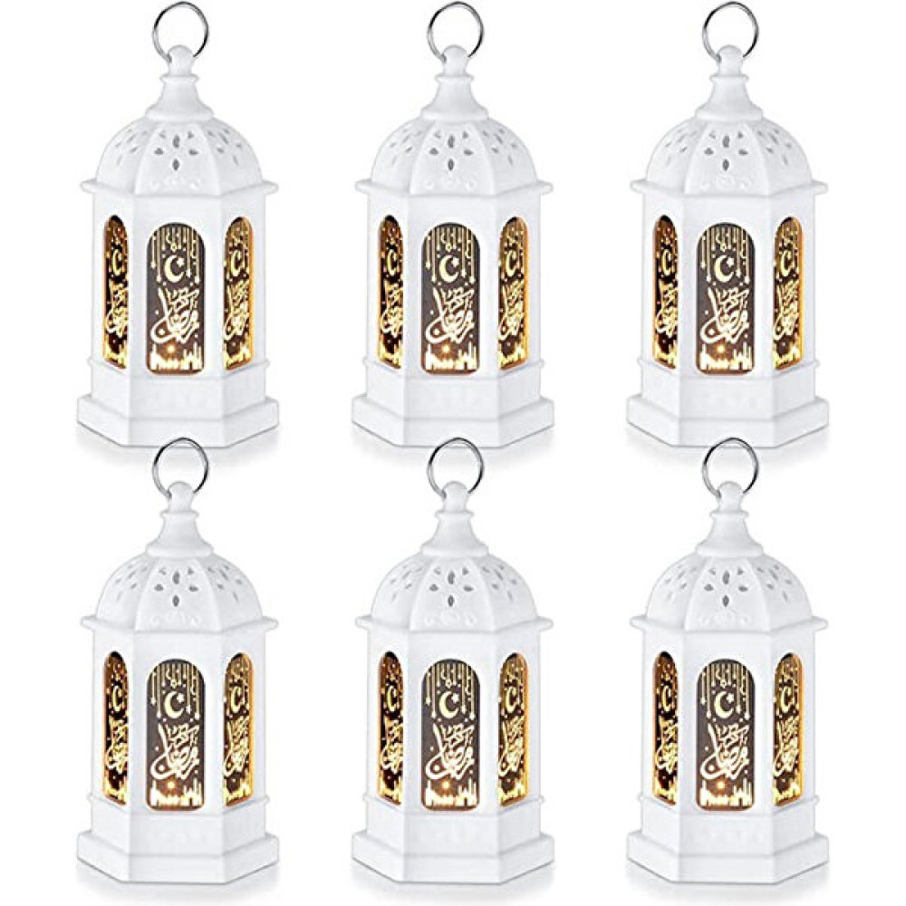 Hermoso Mini Ramazan Mumu Mübarek Fener LED Eid Mubarak Fener (Yurt Dışından) - Beyaz Ofis Seti Fiyatı