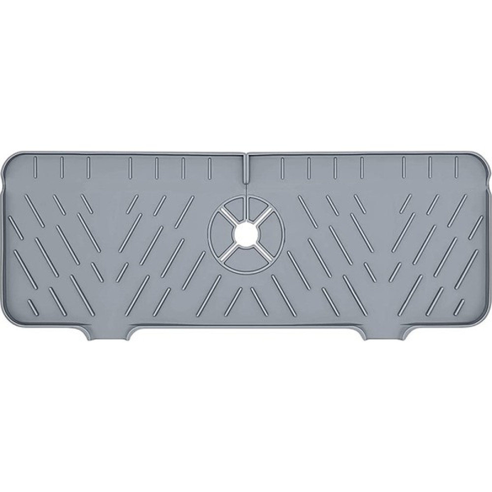 Hermoso Mutfak Lavabo Için 1 Adet Silikon Musluk Mat, Musluk Emici Mat Gri (Yurt Dışından) - 10 x 27 cm Amerikan Servis Fiyatı