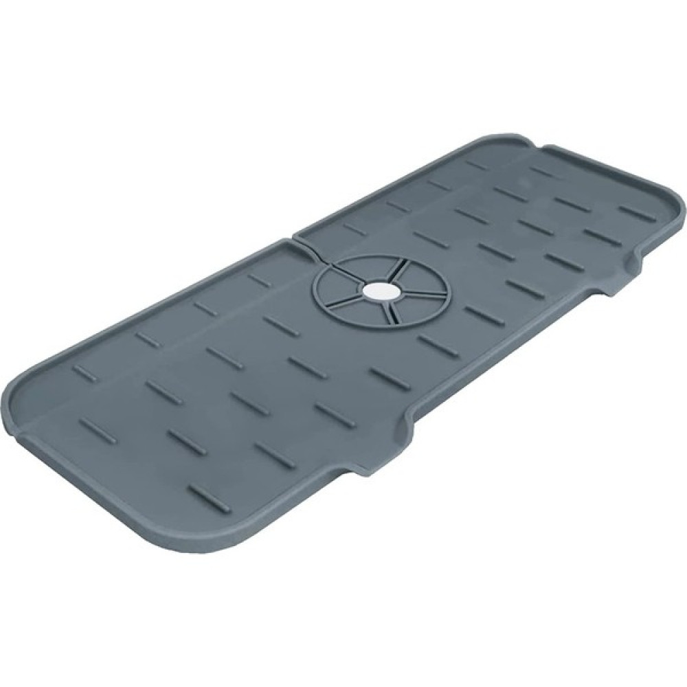 Hermoso Mutfak Lavabo-Lavabo Tahliye Pedi Musluk Arkasında Silikon Musluk Mat (Yurt Dışından) - Gri - 10 x 27 cm Amerikan Servis Fiyatı