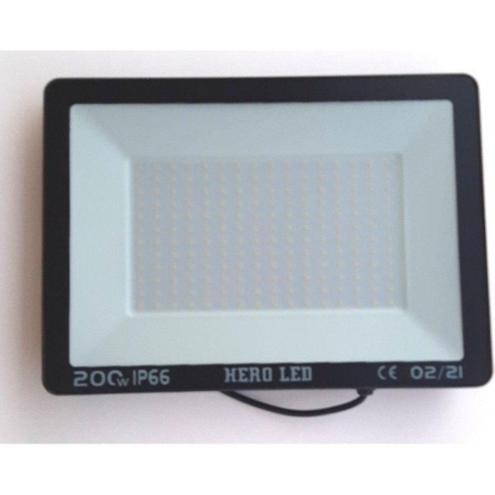 Hero 200 W LED Projektör Spot Dış Mekan Beyaz LED Projektör Su Geçirmez 200 W LED Projektör Elektrik ve Aydınlatma Fiyatı